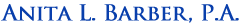 Anita L. Barber, P.A. Logo